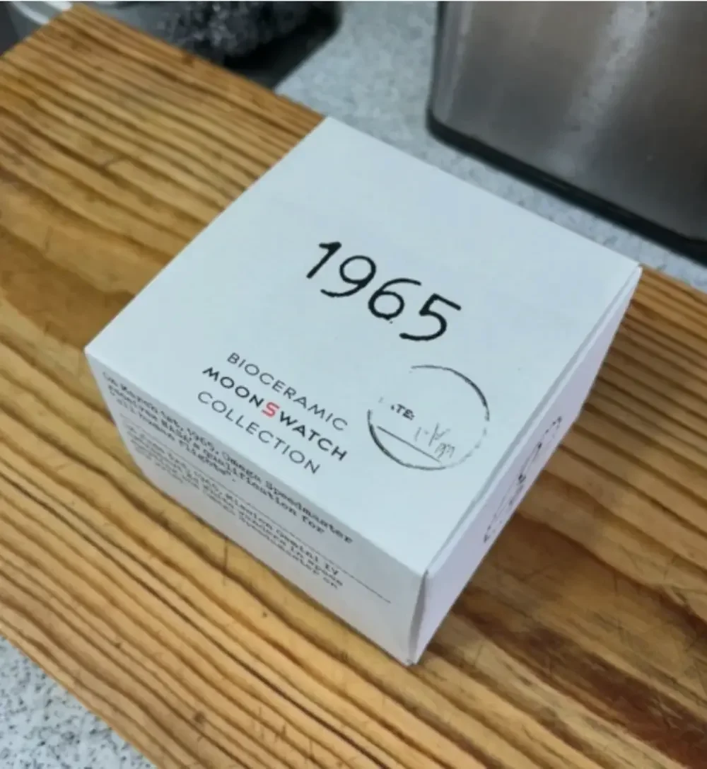 Swatch x Omega Bioceramic MoonSwatch 1965 Grey White SO33M106